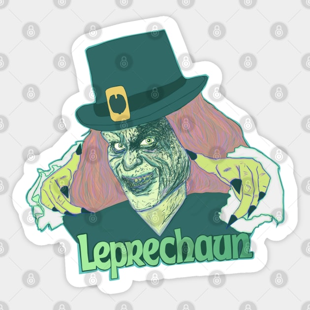 Leprechaun Sticker by attackofthegiantants